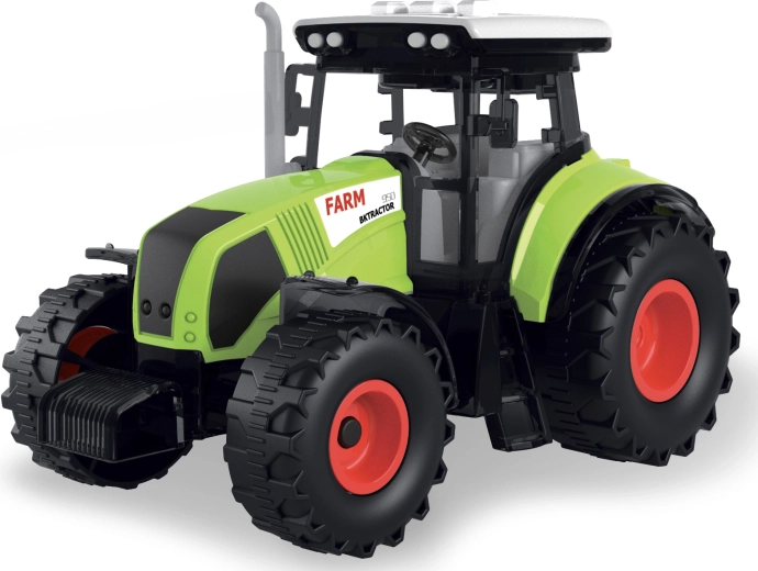 Farmeservice traktor med lys og lyde – grøn