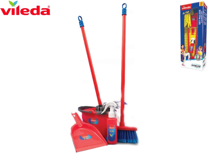 Vileda lille rengøringssæt – rengøringssæt til børn