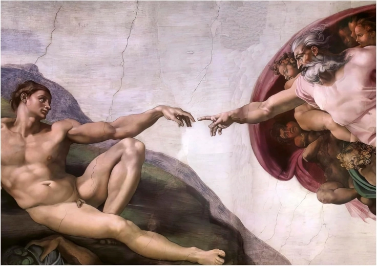 Puslespil Skabelsen af Adam 1000 brikker EDUCA