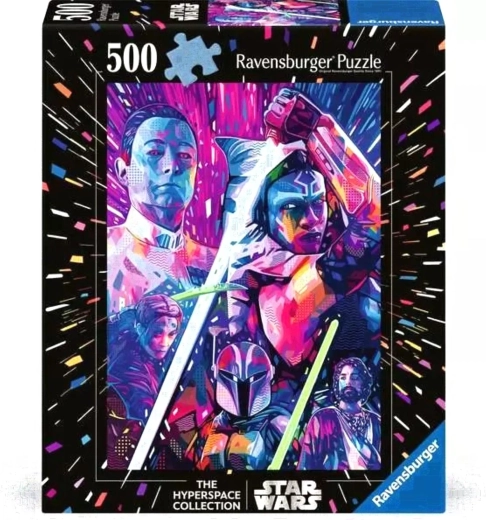 Ravensburger puslespil Star Wars Hyperspace: Ahsoka XXL 500 brikker