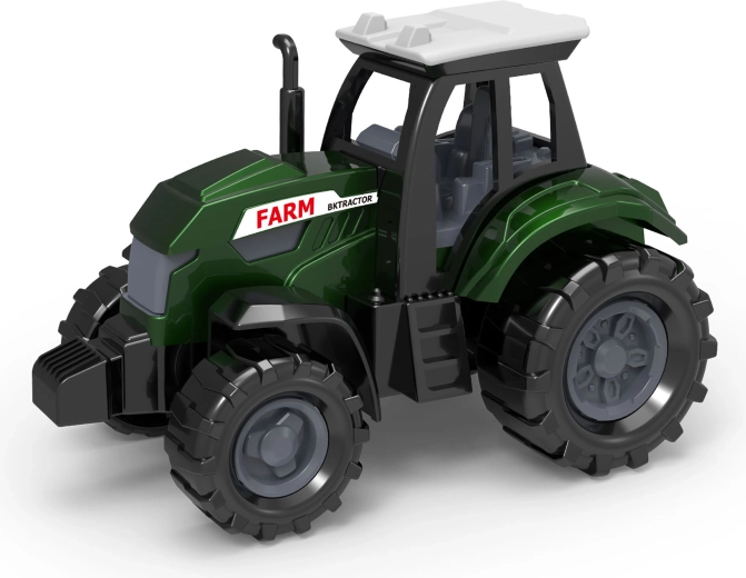 Traktor i metal og plast, 8,5 cm