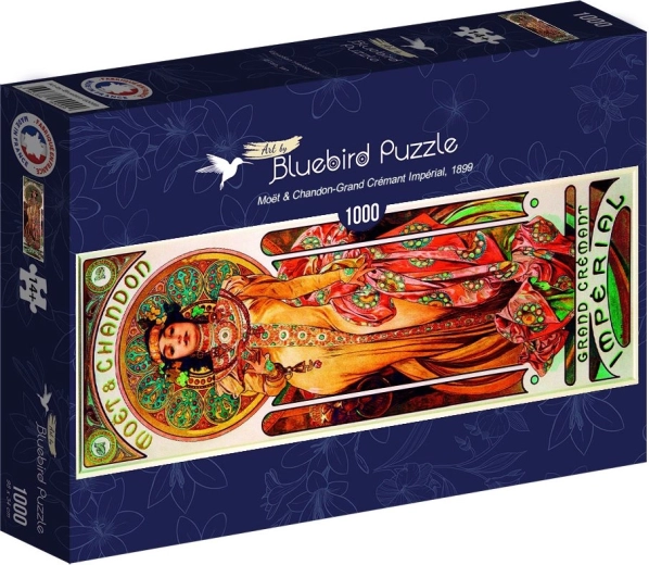 Bluebird vertikalt puslespil Moët & Chandon – Grand Crémant Impérial 1000 brikker