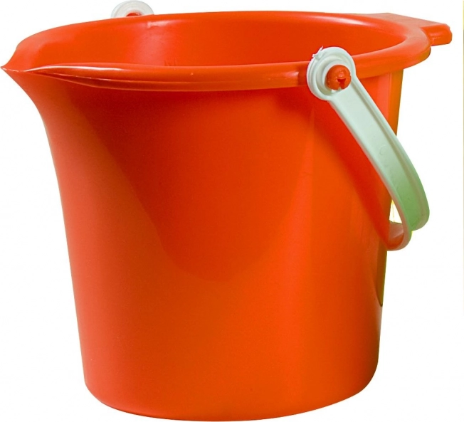 Androni spand med hældetud – diameter 18 cm – Rød