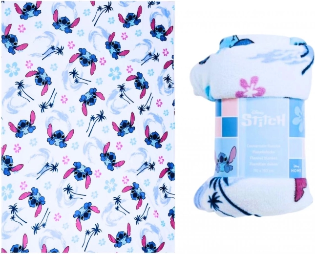 Fleecetæppe Lilo og Stitch XL - 1 stk.