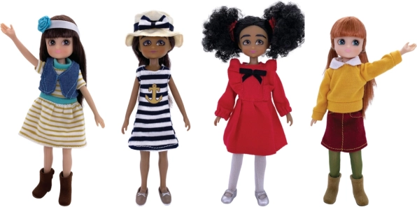 Lottie moden sæt fire årstider til dukker