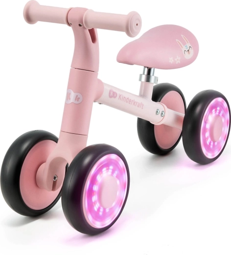 Kinderkraft løbecykel Cutie Flash pink