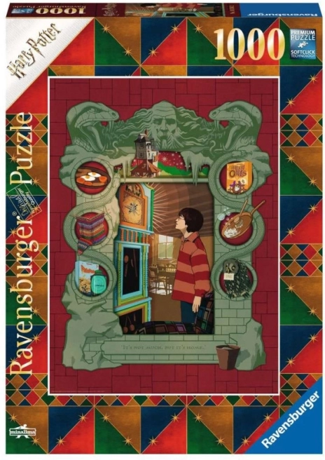 Ravensburger puslespil Harry Potter Weasley-familien 1000 brikker