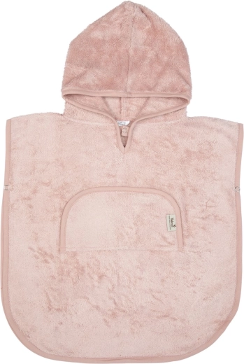 Timboo bambusponcho med V-udskæring misty rose