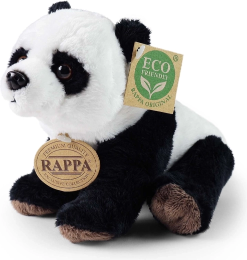 Siddende plyspanda Eco-Friendly 18 cm