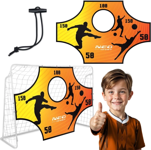 Neo-Sport målplade til fodboldmål 180 × 120 cm