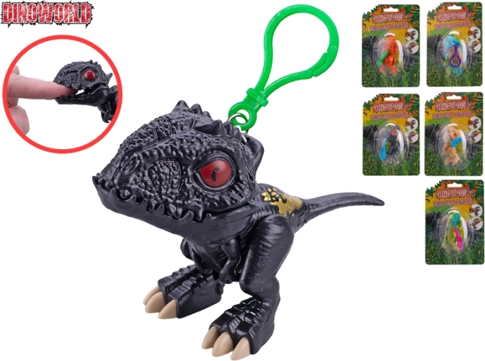 Nøglering Dinoworld dinosaur 9 cm