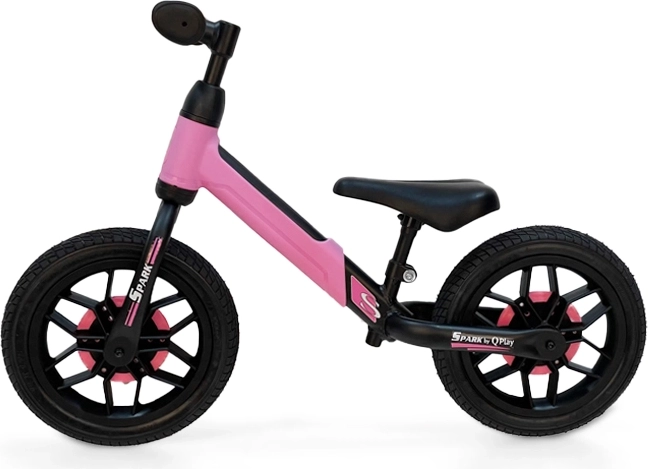 Qplay løbecykel Spark pink
