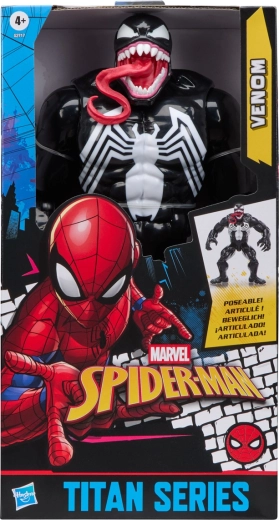 Hasbro Marvel Spider-Man Titan Series Deluxe Venom-figur 30 cm
