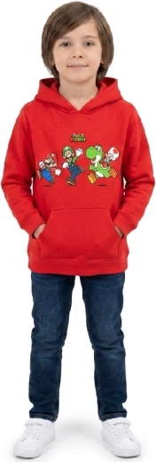 Rød hættetrøje Super Mario