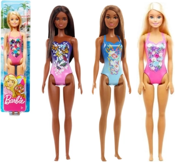Barbie stranddukke i badedragt