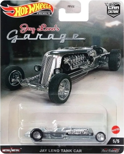 Hot Wheels Jay Leno Tank Car metalmodel 1:64