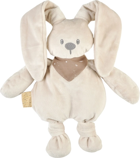 Nattou plyskanin Lapidou Glow kanin sandfarvet 36 cm