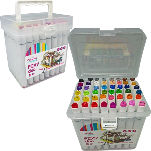 CreaFun duo tusser 48 farver