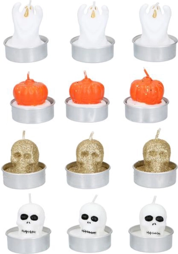 Telys Halloween – mix af dufte, 3 stk.