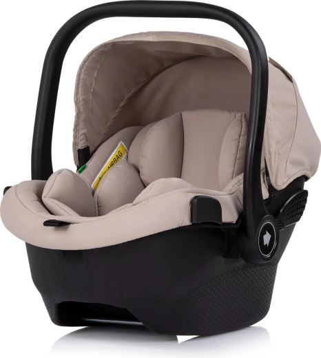 Chipolino Pearl i-Size autostol 40–87 cm latte