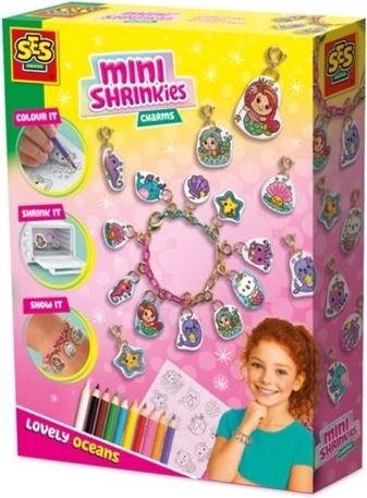 Ses Mini Shrinkies Charms Lovely Ocean – kreativt sæt med vedhæng