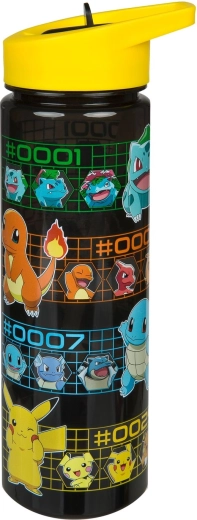Pokémon drikkeflaske med sugerør 600 ml