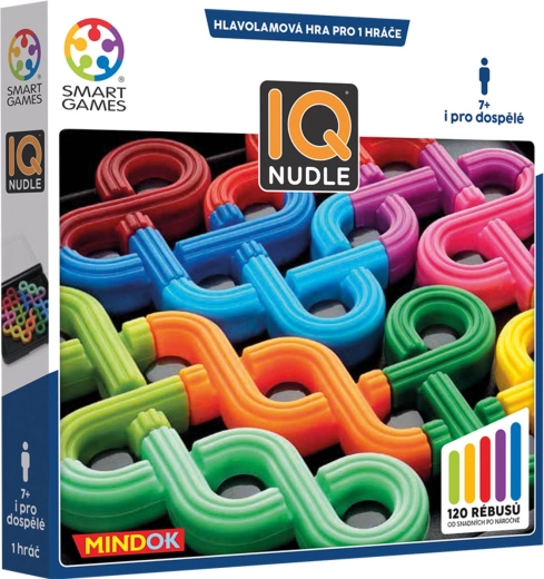 MINDOK Smart Games IQ Nudle logikpuslespil til 1 spiller