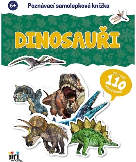 Lærings-klistermærkebog Dinosaurer