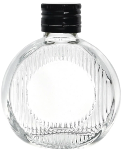 Moon-flaske 100 ml med metal-skruelåg 28 mm