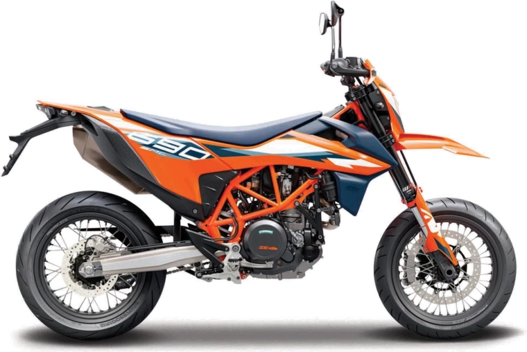 Maisto motorcykel KTM 690 SMC R 2023 1:12