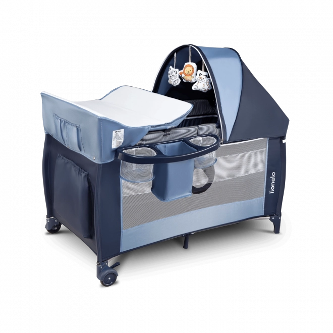 Rejseseng Sven Plus fra Lionelo – Blå