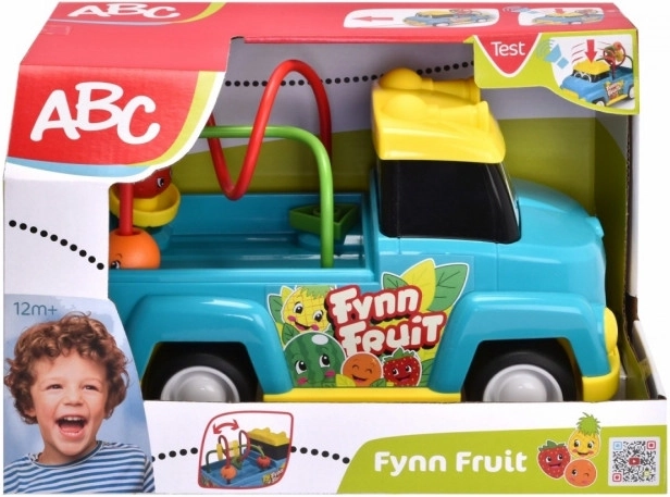 Frugtkøretøj med snor ABC 25 cm