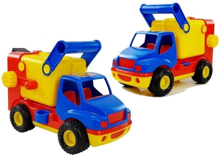 Auto ConsTruck Skraldebil Gummihjul 8916