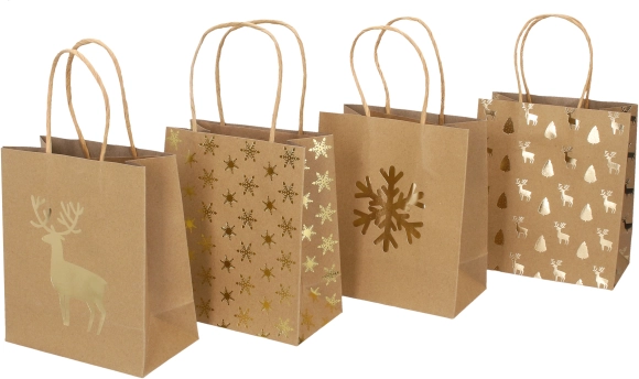 Julegavepose XS 15x17x8 cm