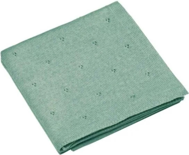 Nanna merino tæppe Apollo sage