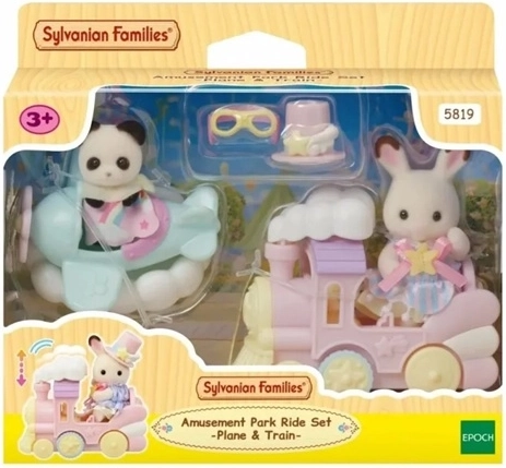 Sylvanian Families sjove forlystelsespark-køretøjer