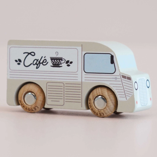 Le Toy Van træbil GT65 Coco – klassisk kaffevogn