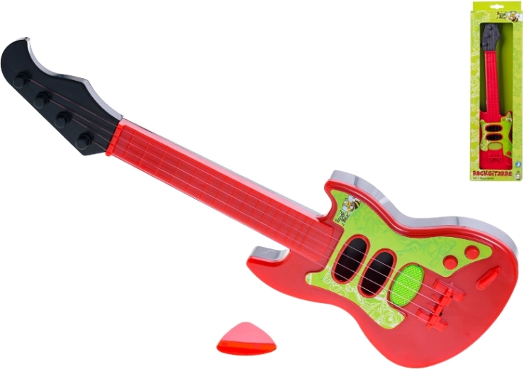 Elektrisk børneguitar 40 cm med nylonstrenge