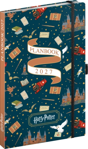Notique planbook dagbog og notesbog Harry Potter – Hogwarts Express 2027, 13 × 21 cm