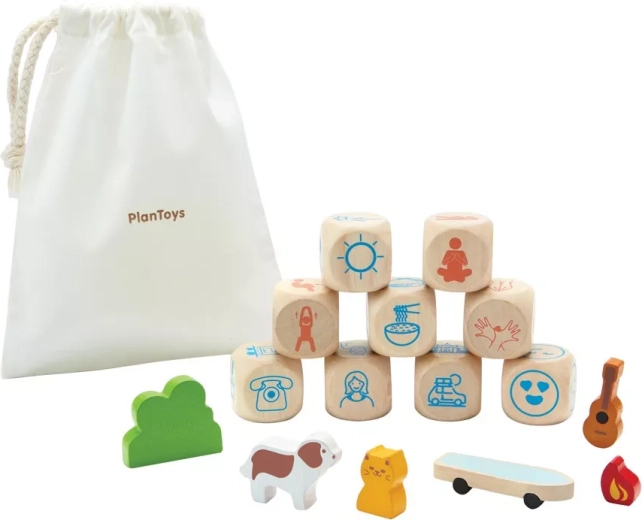 PlanToys Historier med terninger