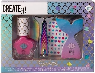 Create it! Mermaid manicure-sæt