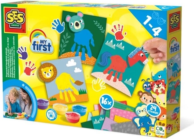SES Creative My first fingermaling – dyr
