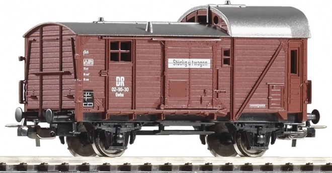 Model af toakslet overdækket DR-vogn, Æra III