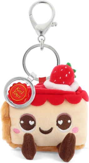 Keeleco taskepynt jordbærkage 12 cm