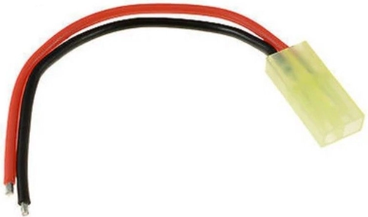 Mini Tamiya-konnektor med ledninger (stikdåse, hun) 10 cm, 16 AWG - 1 stk.