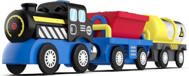 2Kids Toys dampgodstog på batteri - 1 stk.