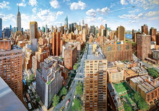Puslespil Byen New York 2000 Brikker