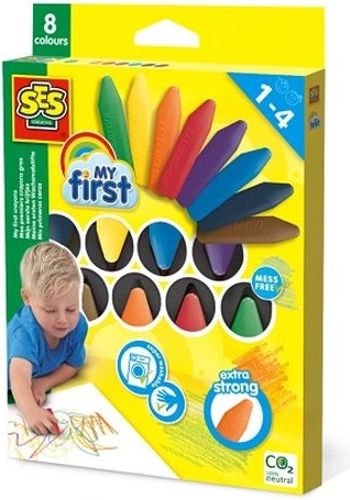 SES Creative My First voksfarver – 8 farver