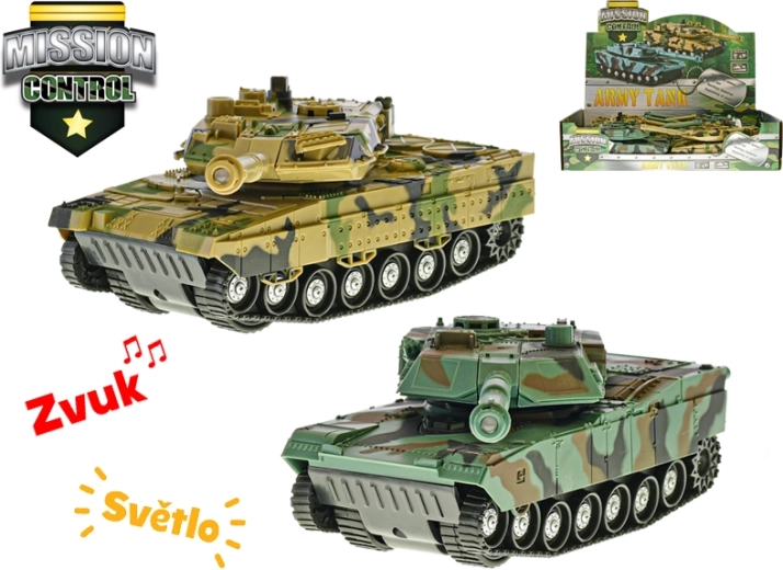 Tank Mission Control 1:32 med lys- og lydeffekter