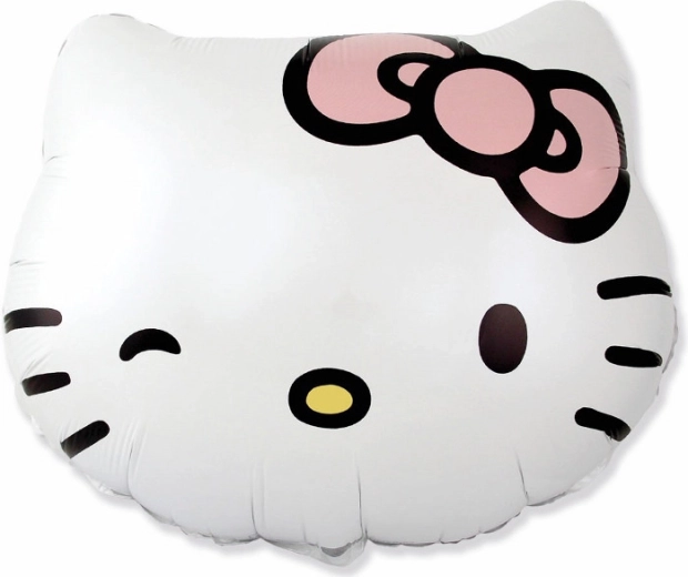 Folieballon HELLO KITTY hoved 24"